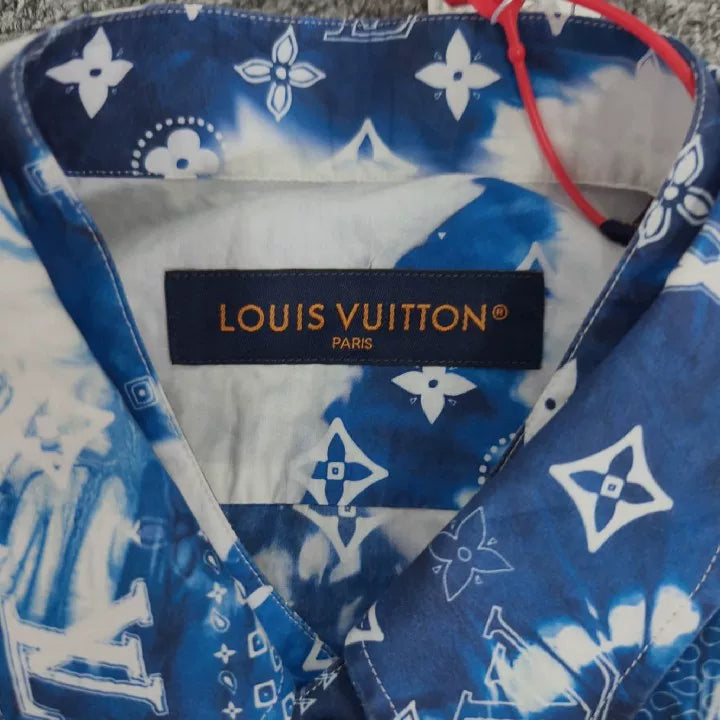 Louis Vuitton LV Starry Sky Paisley Short-Sleeve Shirt