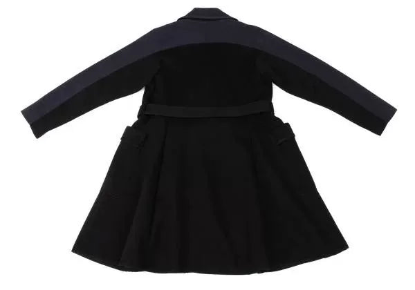 Issey Miyake Vintage Blue Black Coat