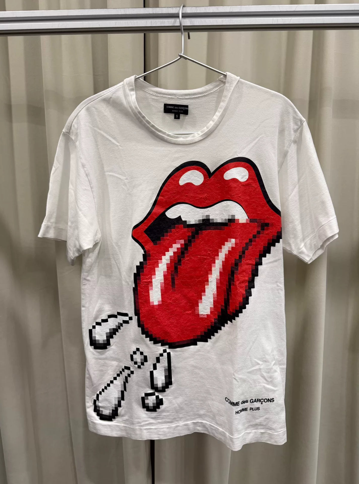 Comme des Garçons CDG Rolling Stones short-sleeve T-shirt