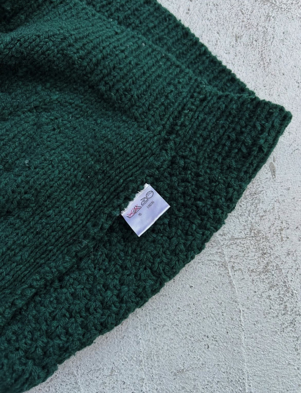 Issey Miyake 1980s 3D Knit Wool Sweater