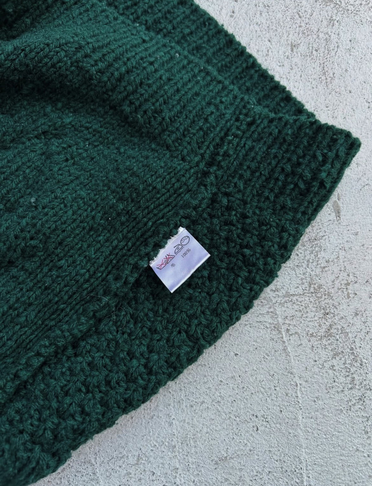 Issey Miyake 1980s 3D Knit Wool Sweater