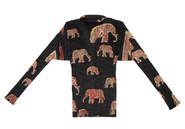 Issey Miyake Vintage Elephant Pleated Top