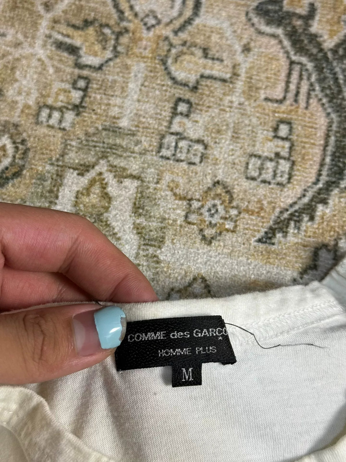 Comme des Garçons Homme Plus × Pink Panther SS05 White Top