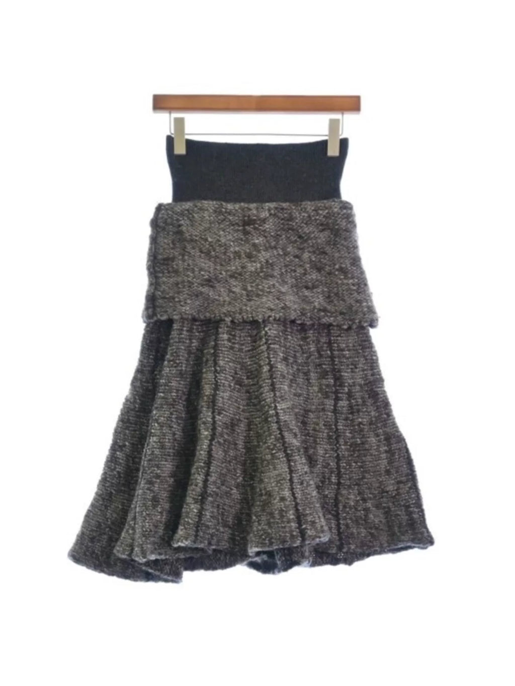 Y's Yohji Yamamoto Knit Panel Skirt