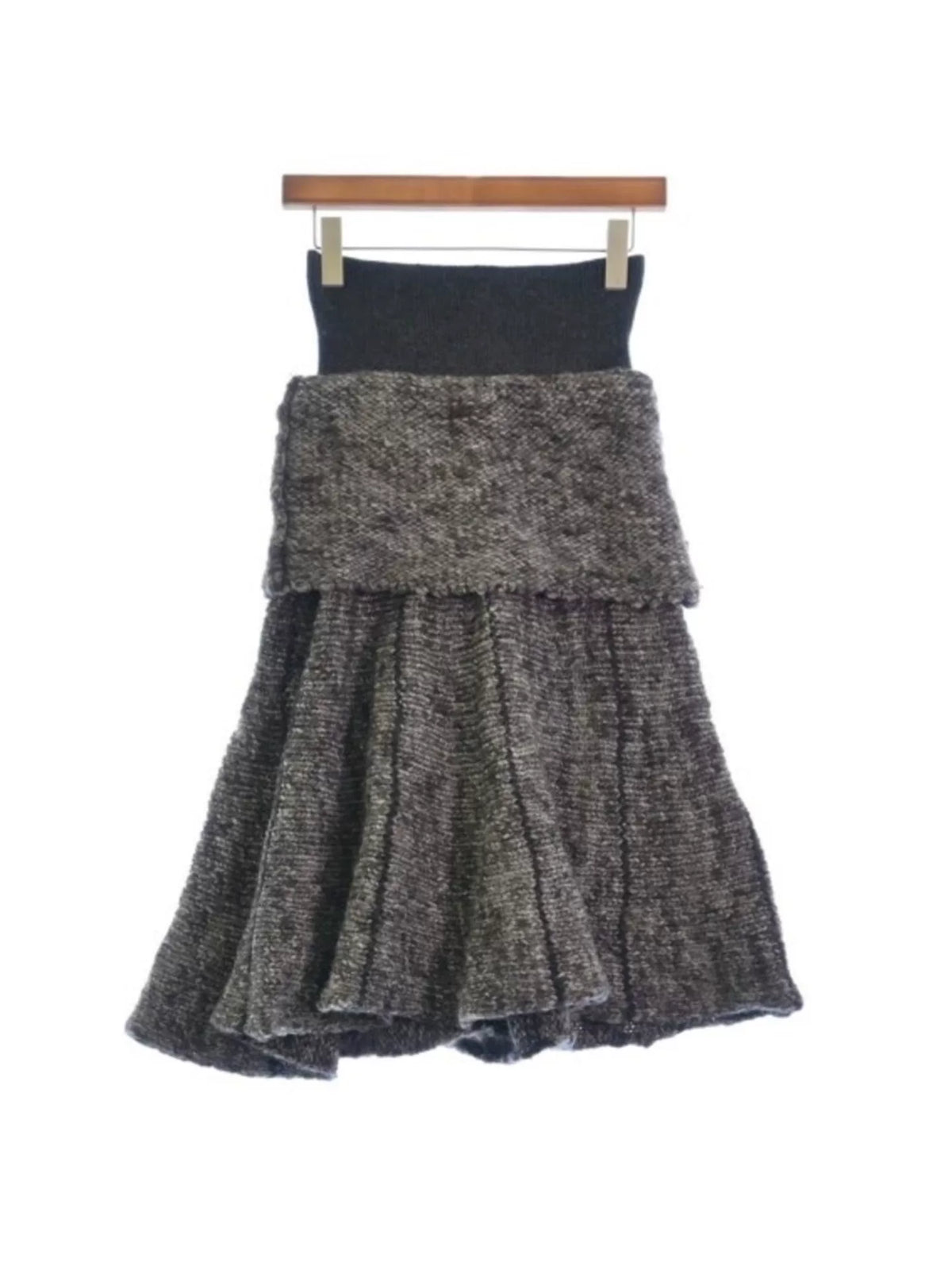 Y's Yohji Yamamoto Knit Panel Skirt