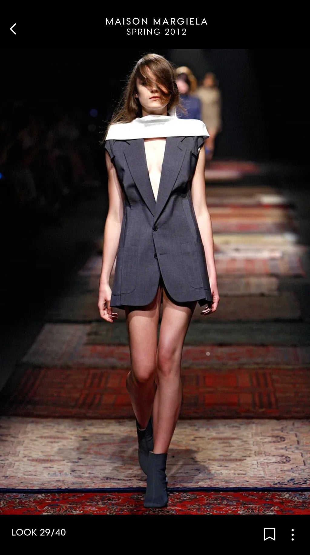 Maison Martin Margiela Deconstructed Suit Runway Vest