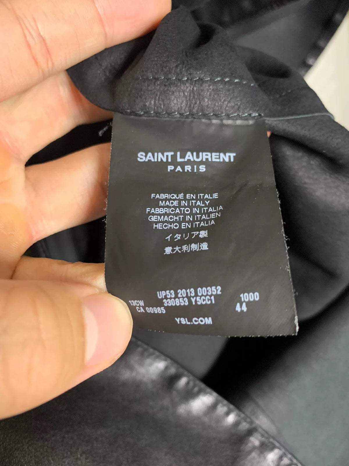 Saint Laurent 13FW Varsity Jacket
