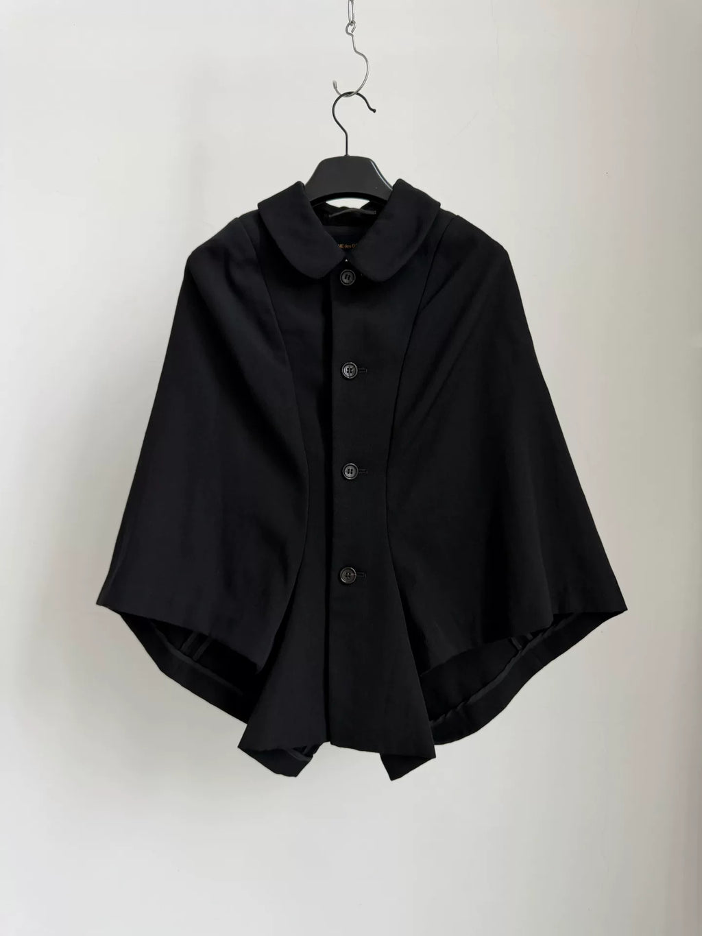 Comme Des Garcons Rei Kawakubo 1995 mainline transformed cape coat
