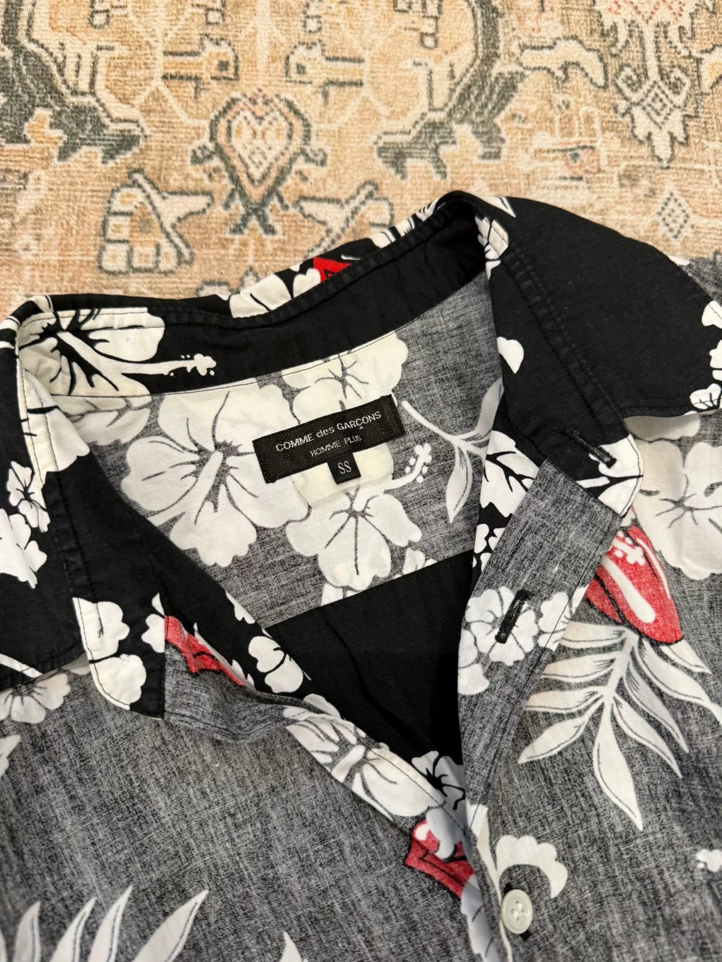 Comme des Garcons Homme Plus 06SS Rolling Stones Reversible Shirt