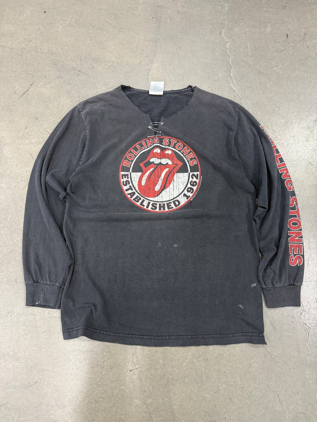 Rolling Stones Long Sleeve 90s Top
