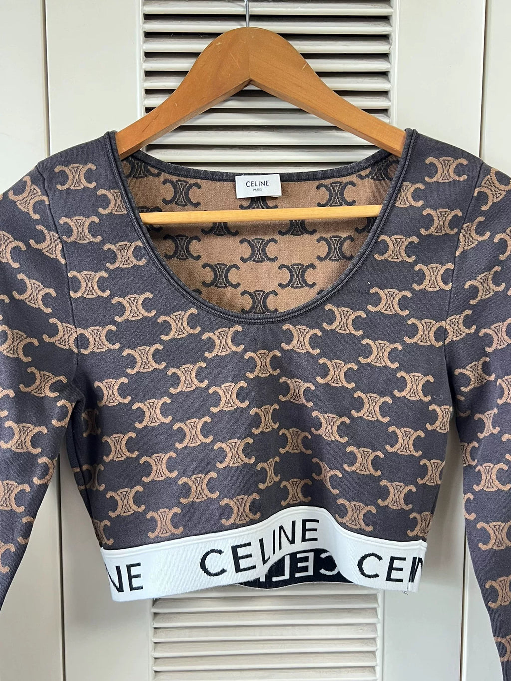 Celine Cropped Top