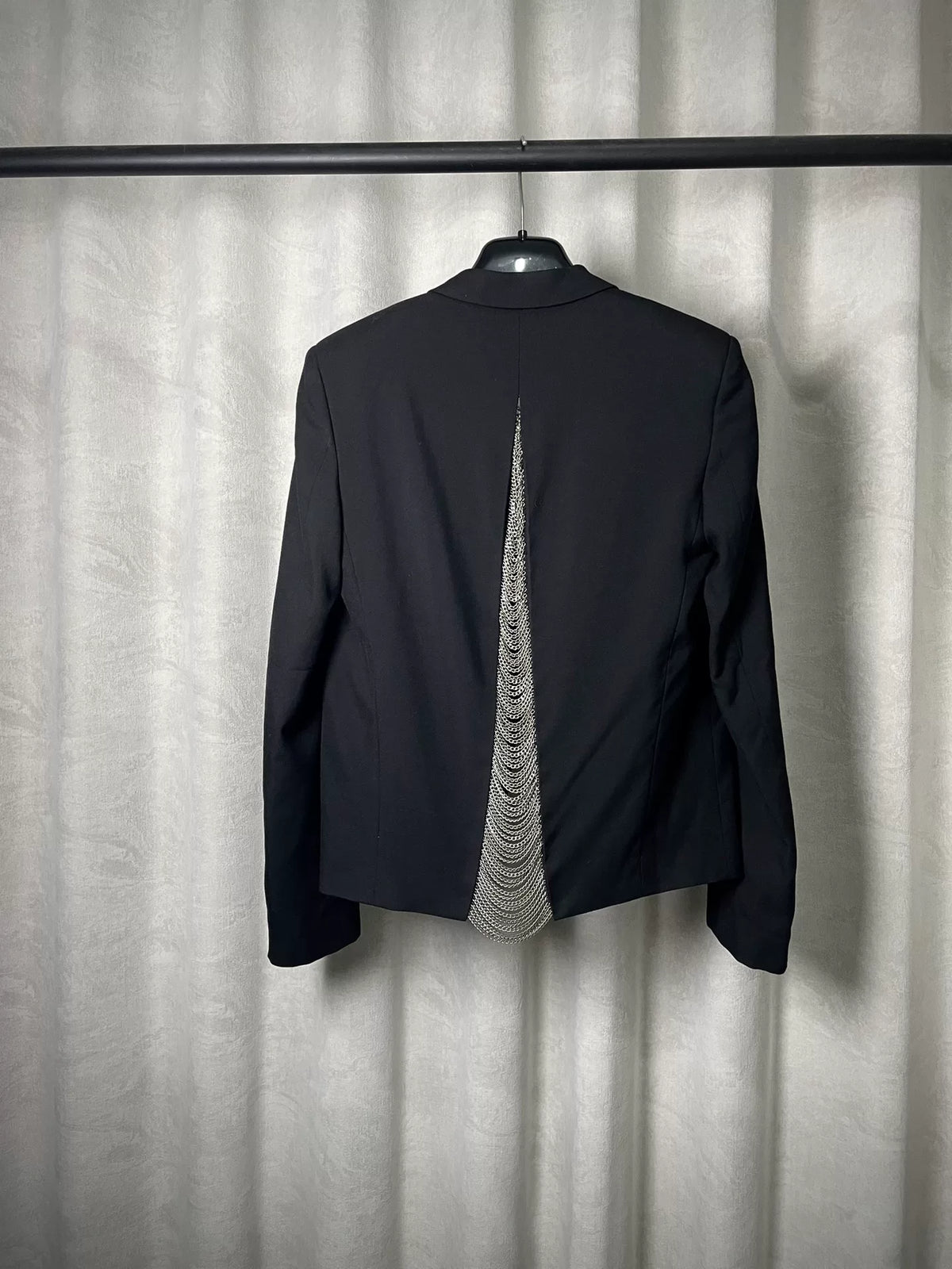 Saint Laurent Paris 14SS Wool Cuban Chain Blazer