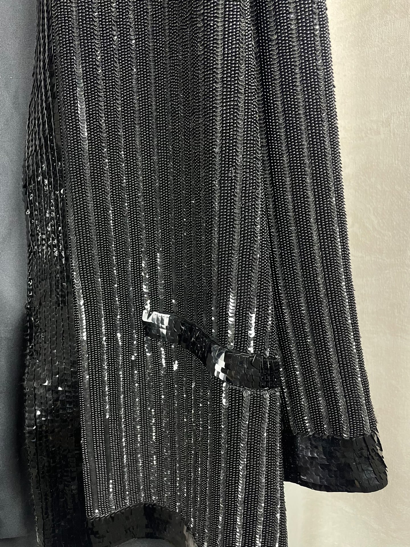Saint Laurent SLP13 Black Scale Cardigan