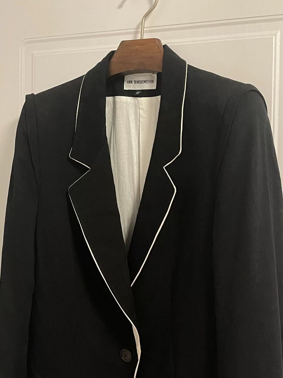 Ann Demeulemeester SS07 Asian Academy Style Suit Jacket