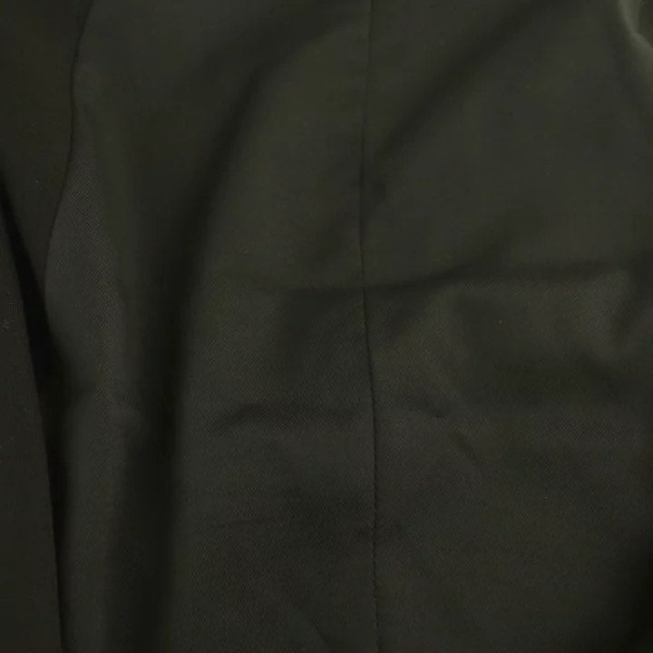Ann Demeulemeester Black Long Wool Vest