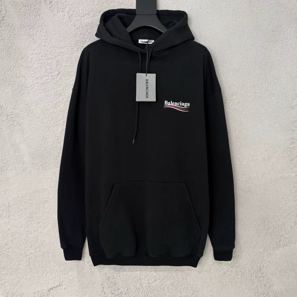 Balenciaga Black Wave Coca-Cola Hooded Sweater