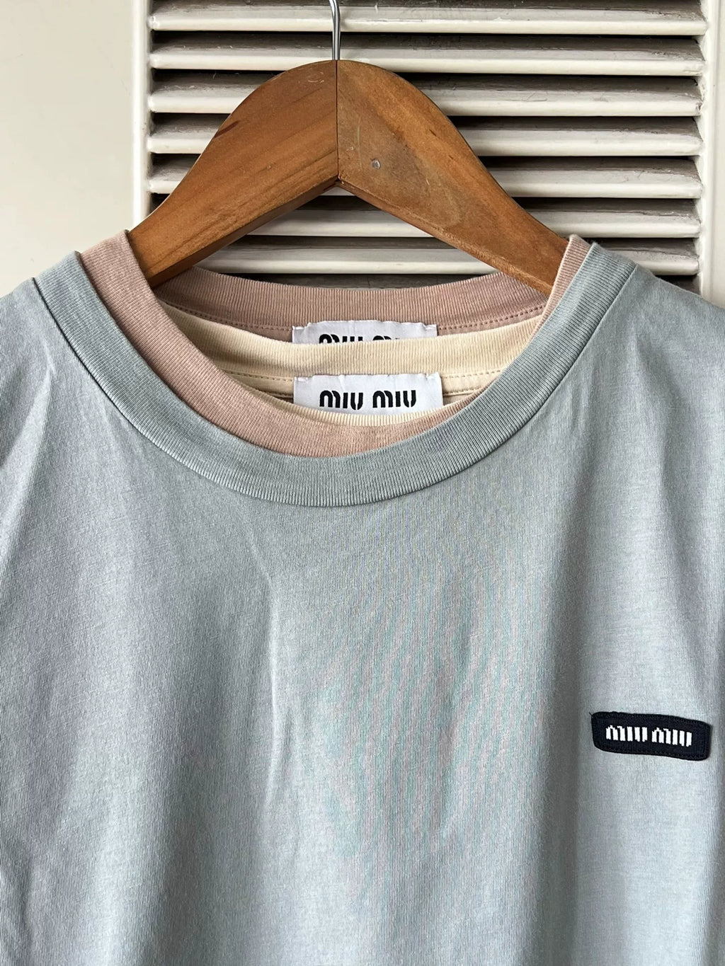 Miu Miu three-piece T-shirt set
