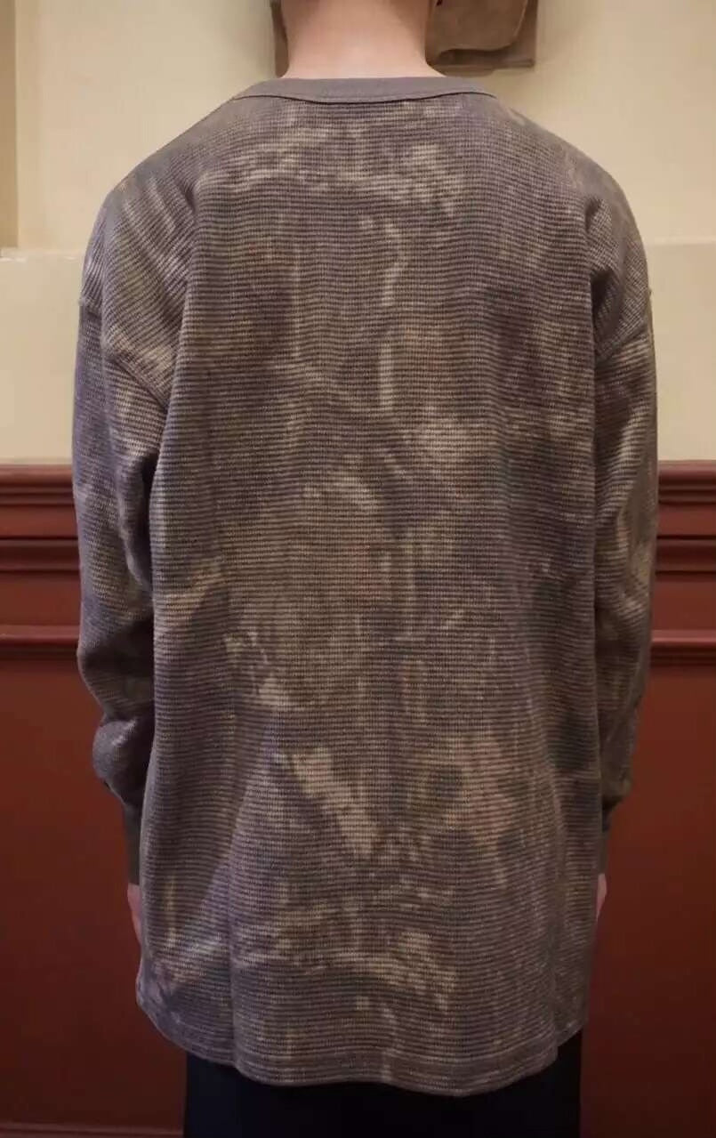 Yeezy Season 3 Deadwood Camo Thermal Long Sleeve Cotton Top