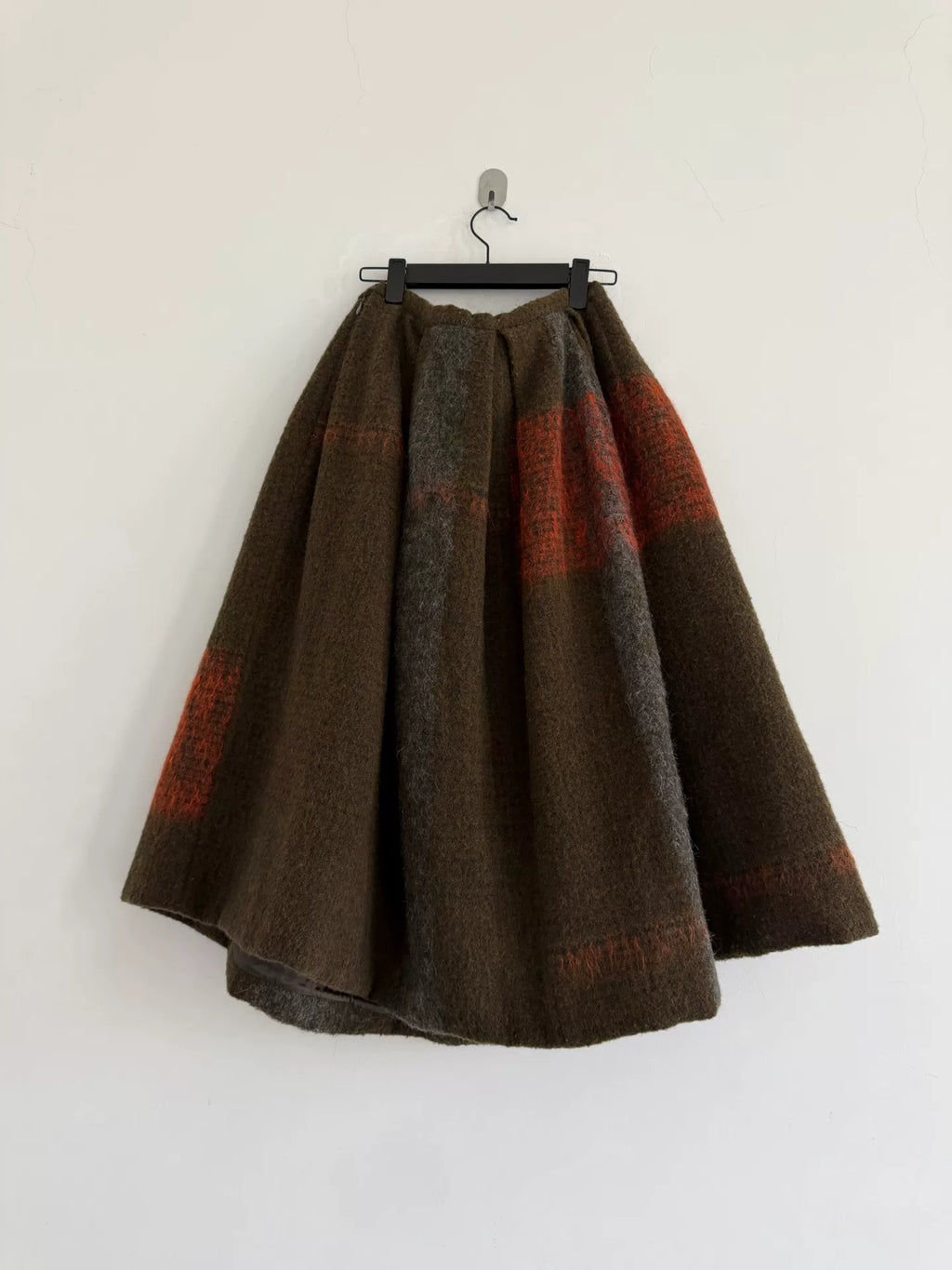 Dries van Noten Midi Runway Mohair Skirt