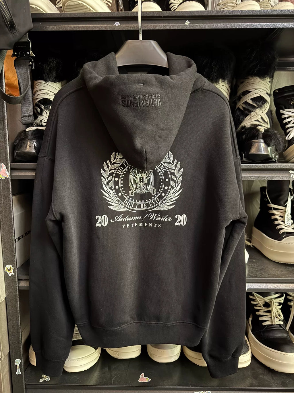 Vetements Dark Web Hoodie