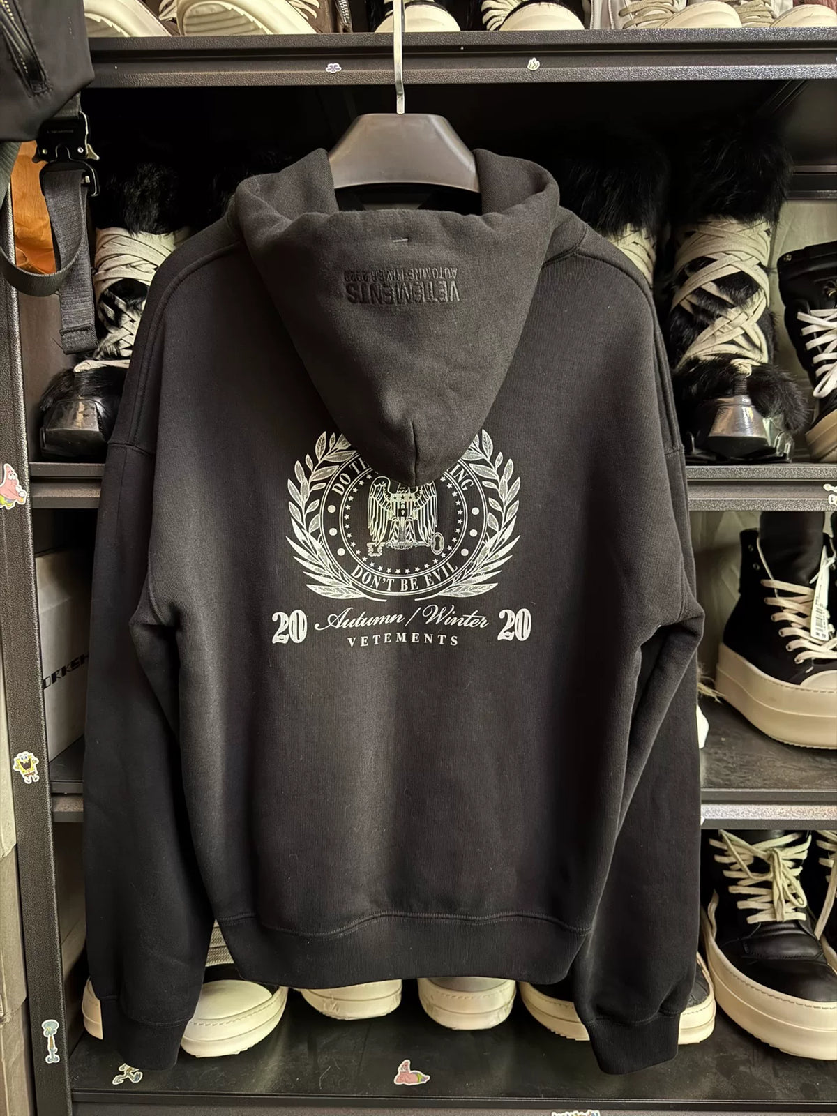 Vetements Dark Web Hoodie