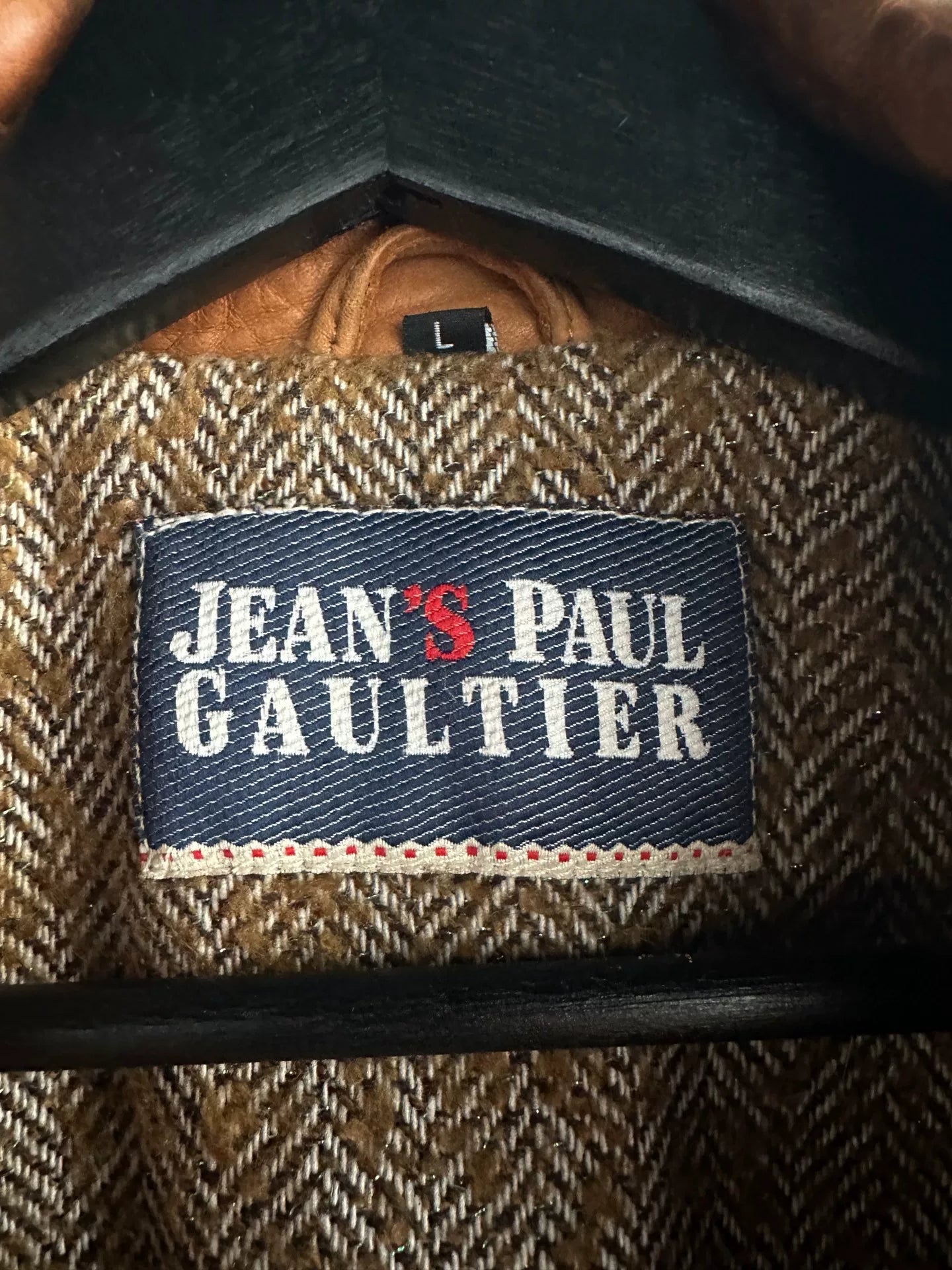 Jean Paul Gaultier 90s Knight Leather Jacket