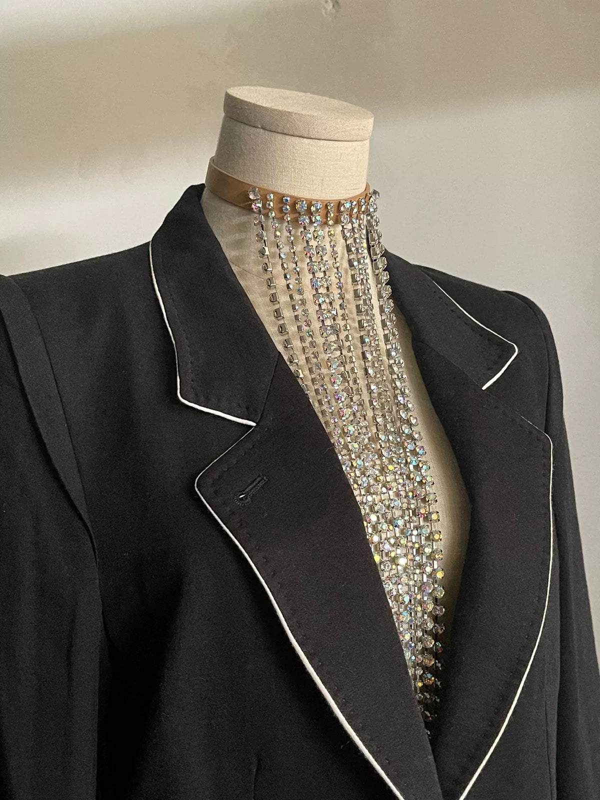 Ann Demeulemeester SS07 Asian Academy Style Suit Jacket