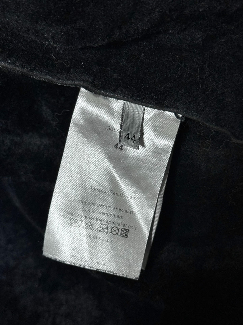 Dior Homme 11AW Suede Zipper Jacket