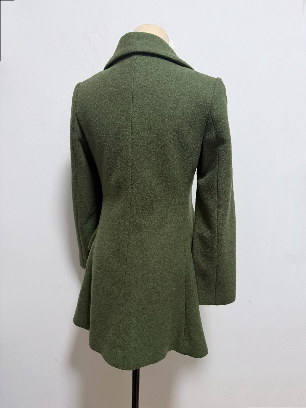 Vivienne Westwood "Empress" Matcha Latte Wool Coat