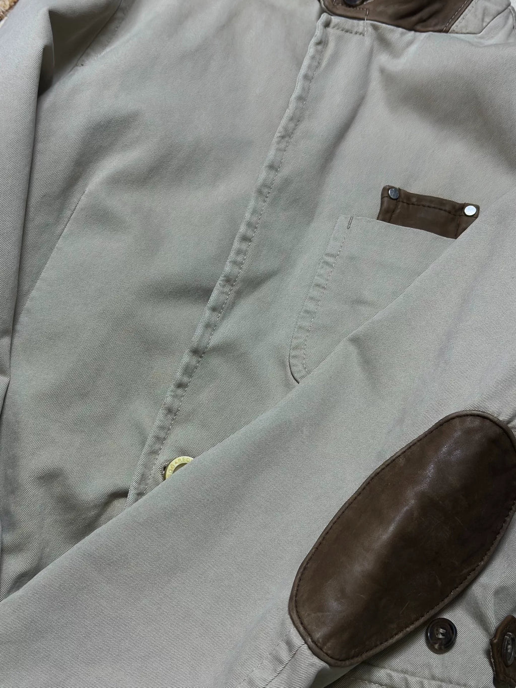 Dsquared Hunting Jacket with Leather Panels
