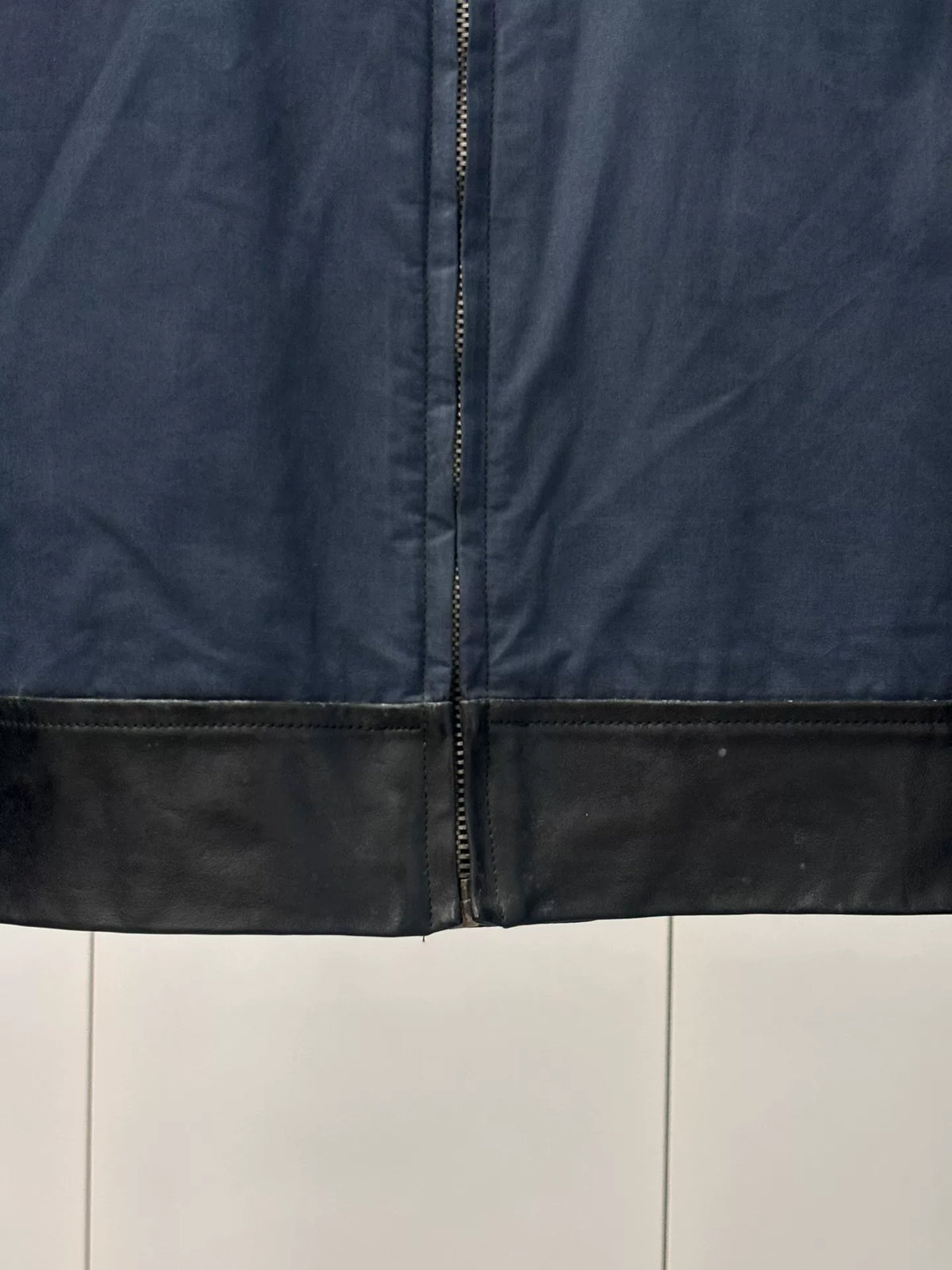 Rick Owens｜Patchwork Leather Motorcycle Jacket