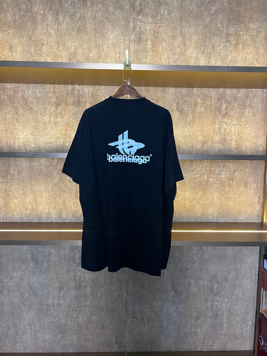 Balenciaga Phantom Logo Short Sleeve Top