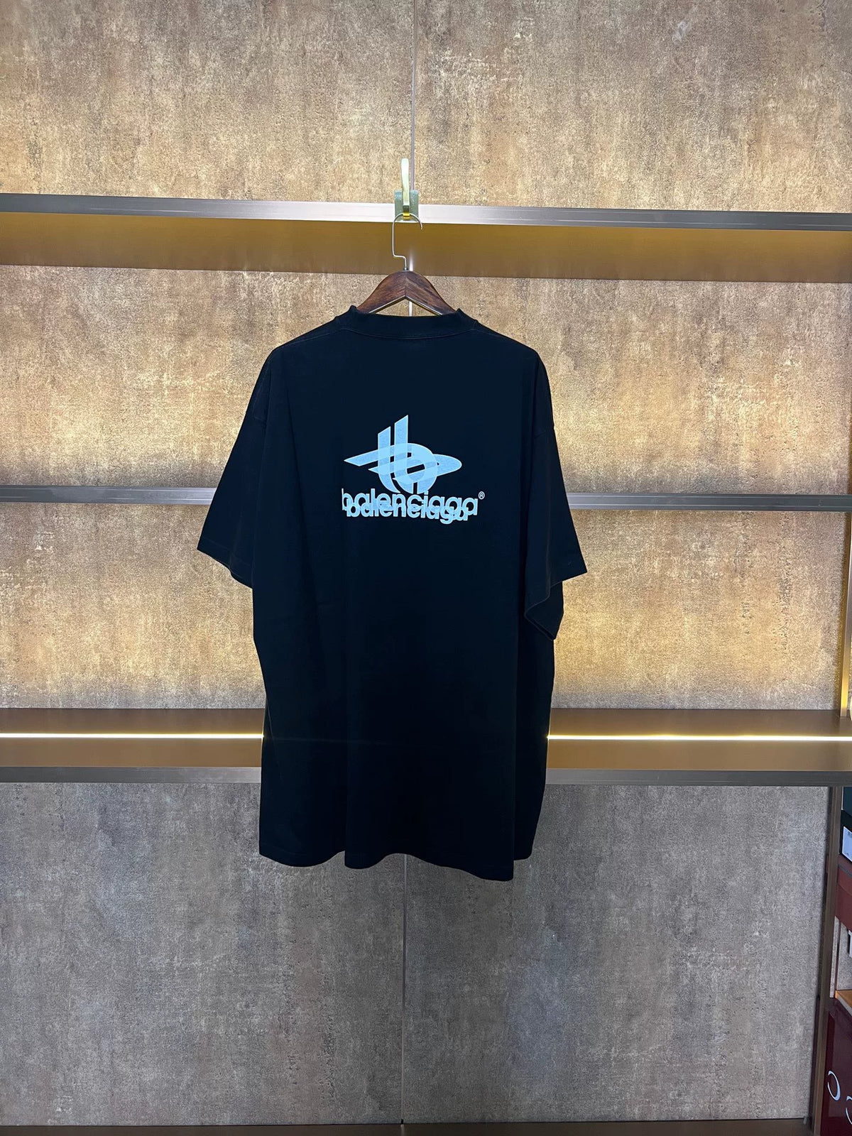 Balenciaga Phantom Logo Short Sleeve Top