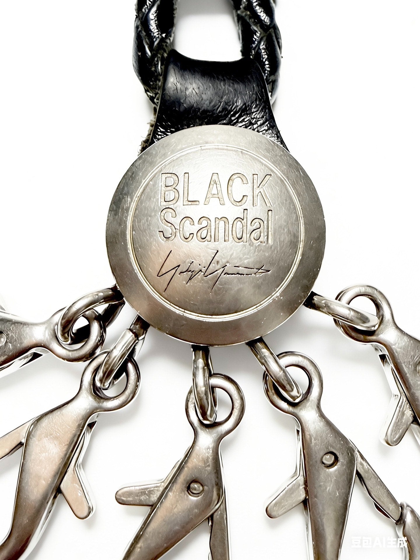 Yohji Yamamoto Black Scandal keychain