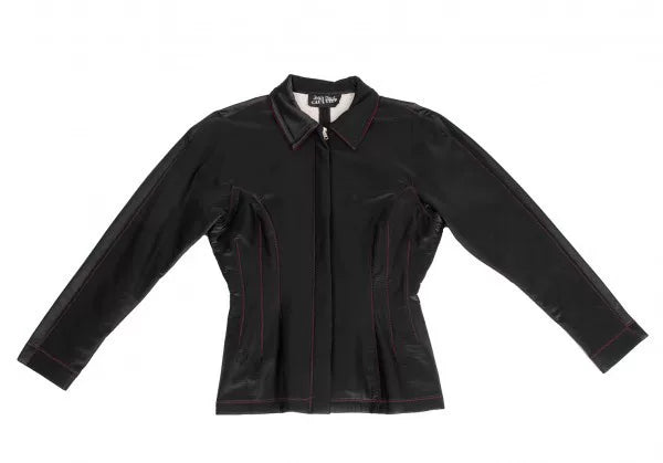 Jean Paul Gaultier Vintage Black Leather Jacket