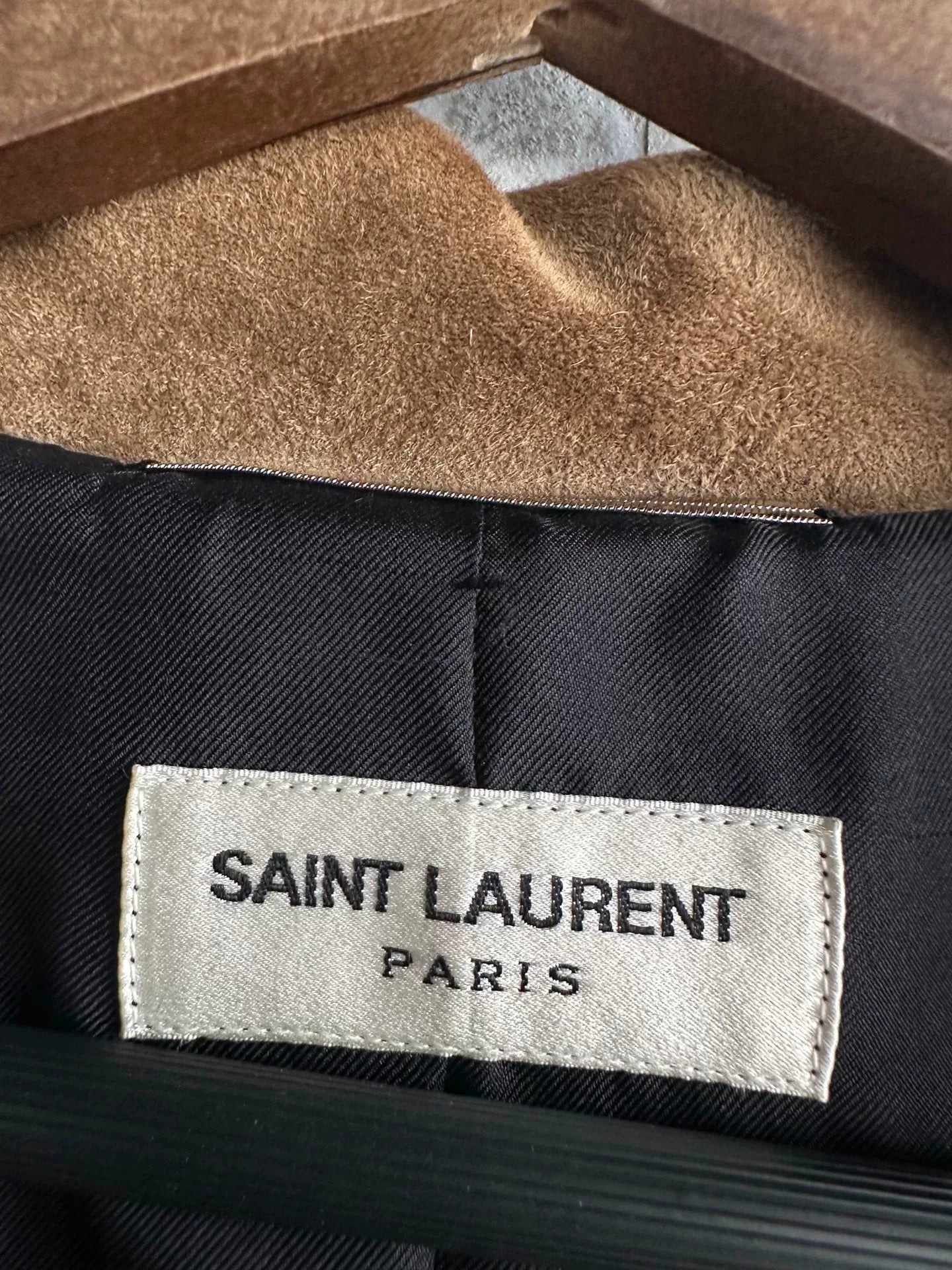 Saint Laurent 15ss Suede Fringe Jacket