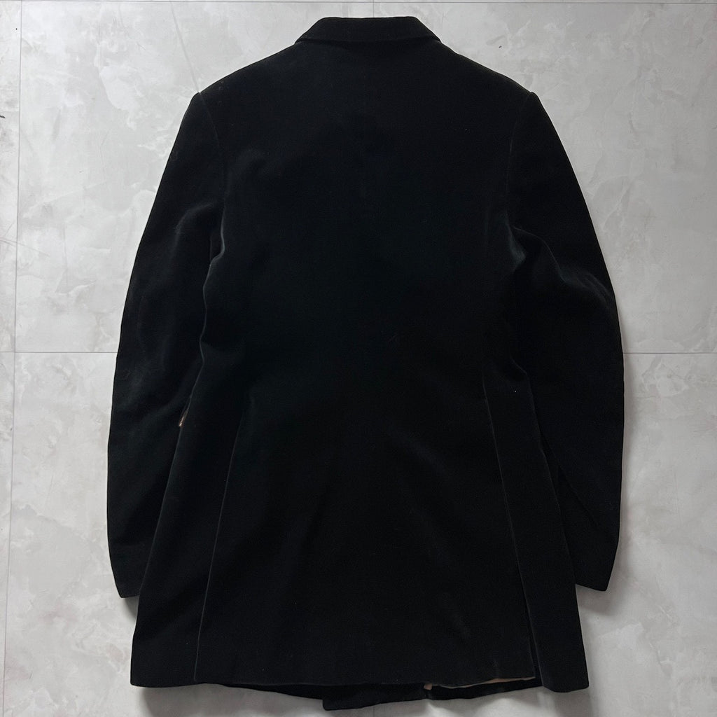 Vivienne Westwood Black Velvet Double-Breasted Jacket