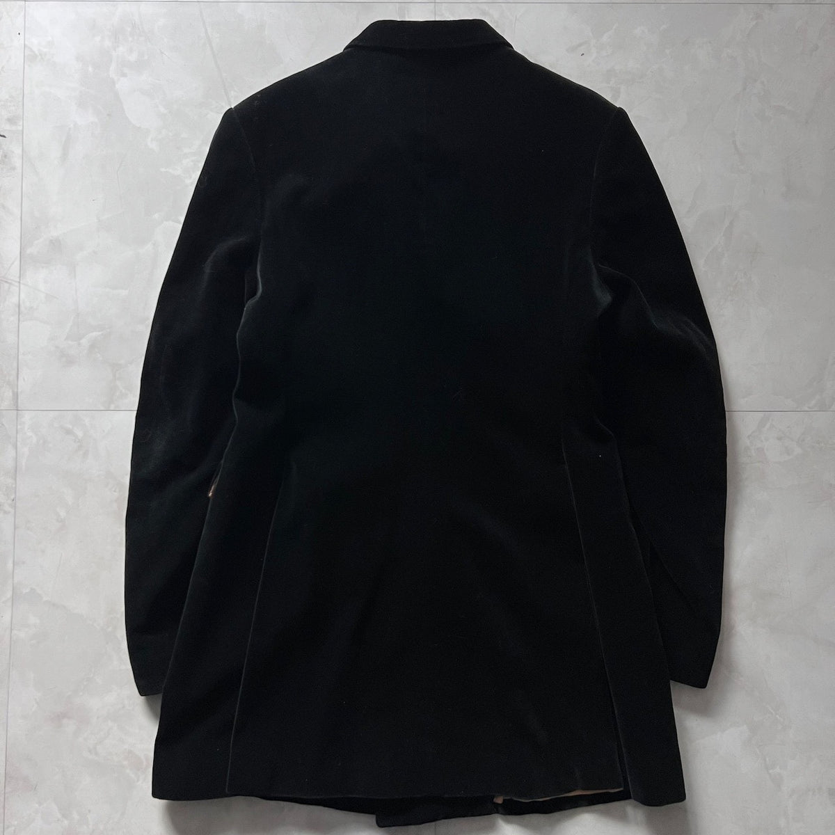 Vivienne Westwood Black Velvet Double-Breasted Jacket
