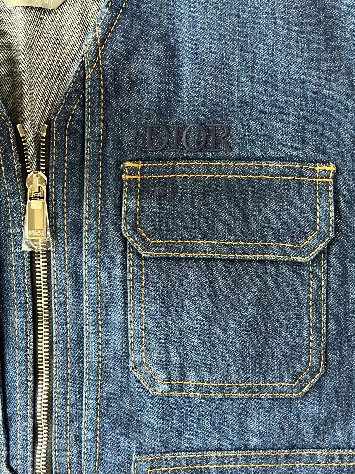 Dior Men's Denim Vest