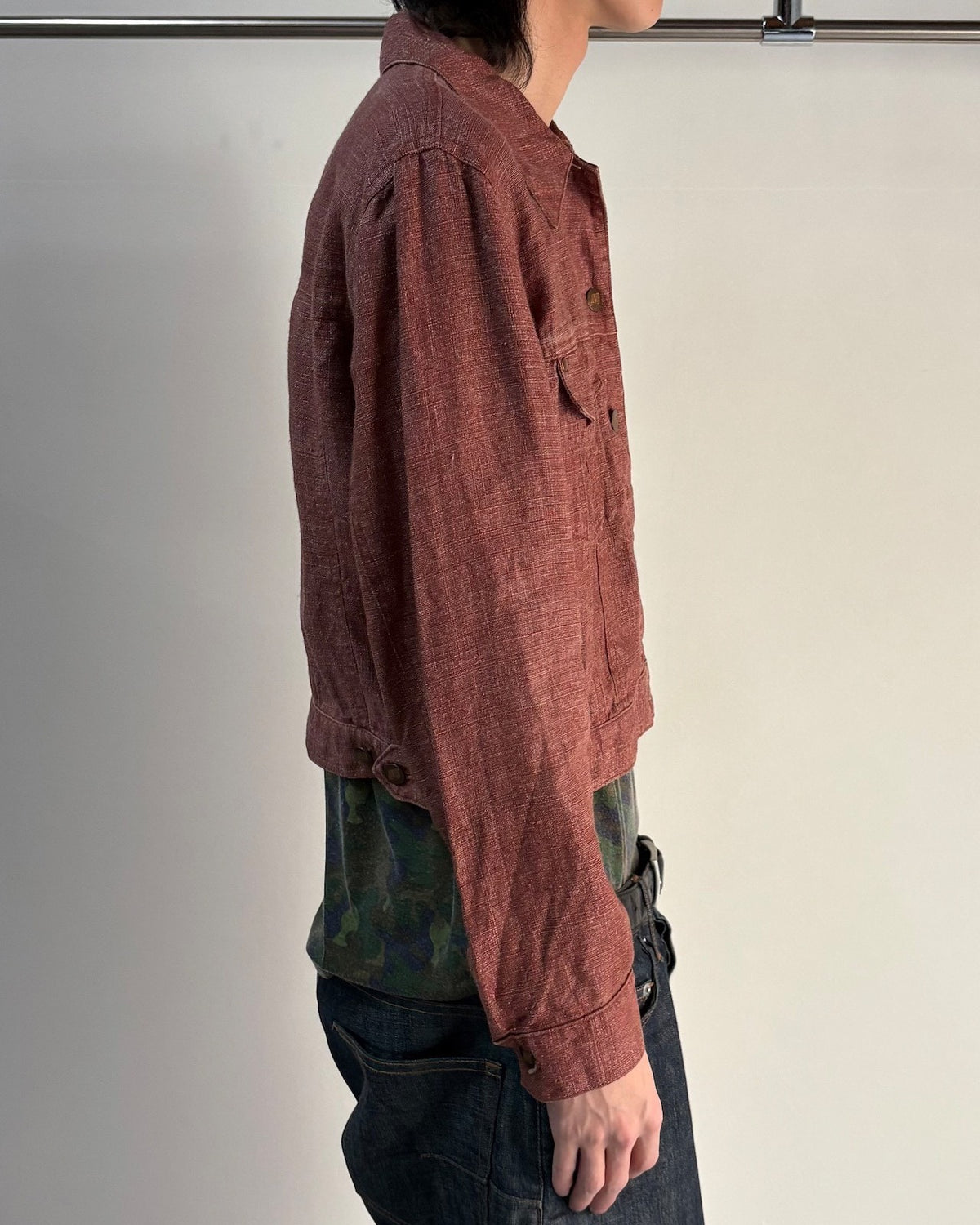 Jean Paul Gaultier Linen Denim Jacket