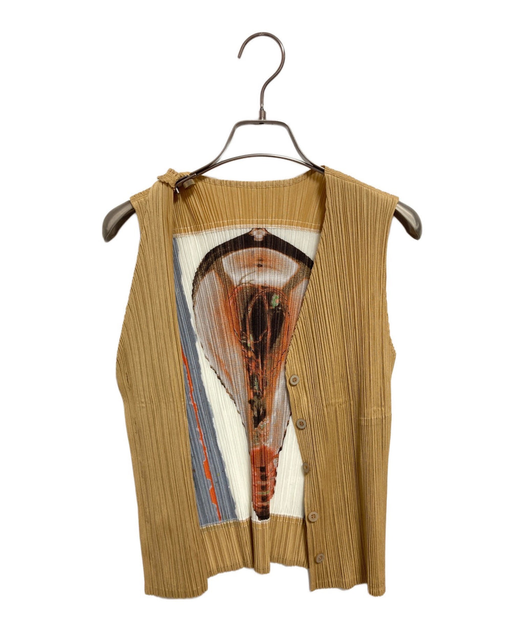 Issey Miyake Bulb Pleat Vest