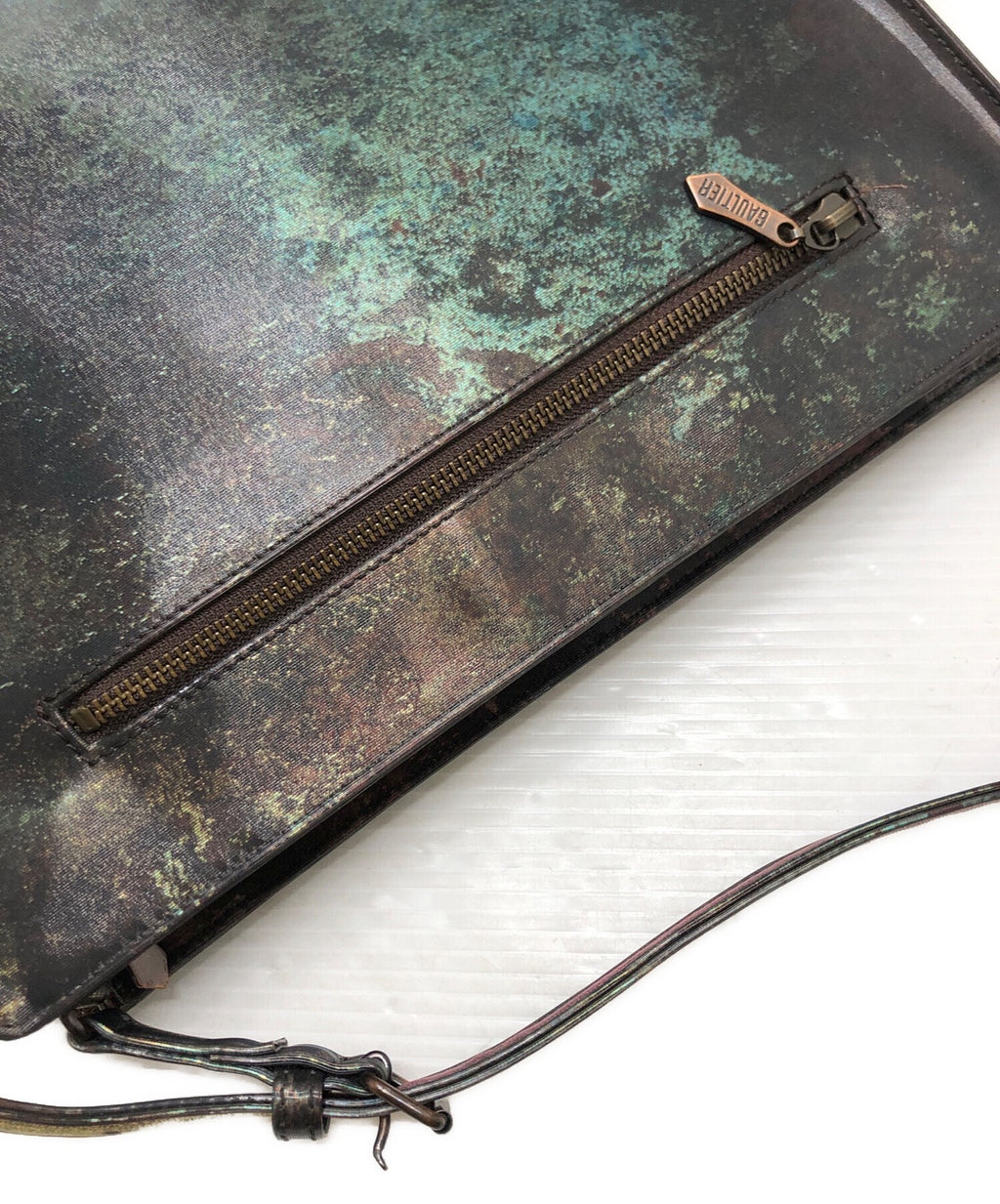 Jean Paul Gaultier Jade Insect Underarm Clutch