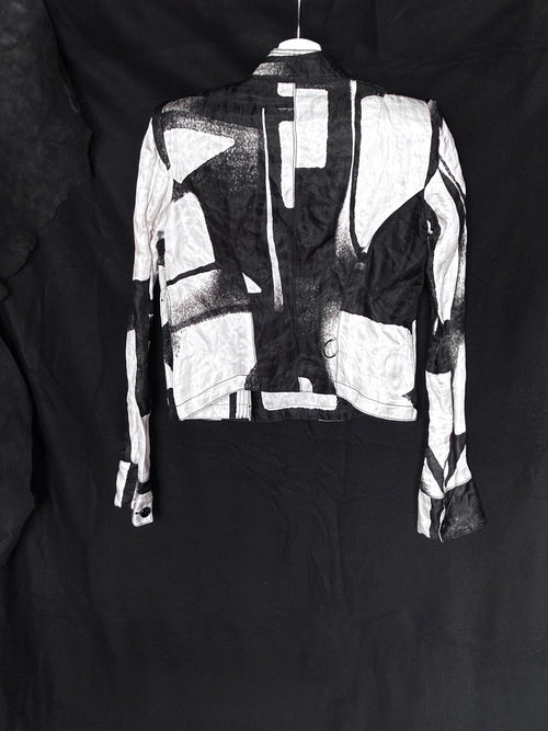 Ann Demeulemeester 11SS Runway Silk Jacket Silk Jacket