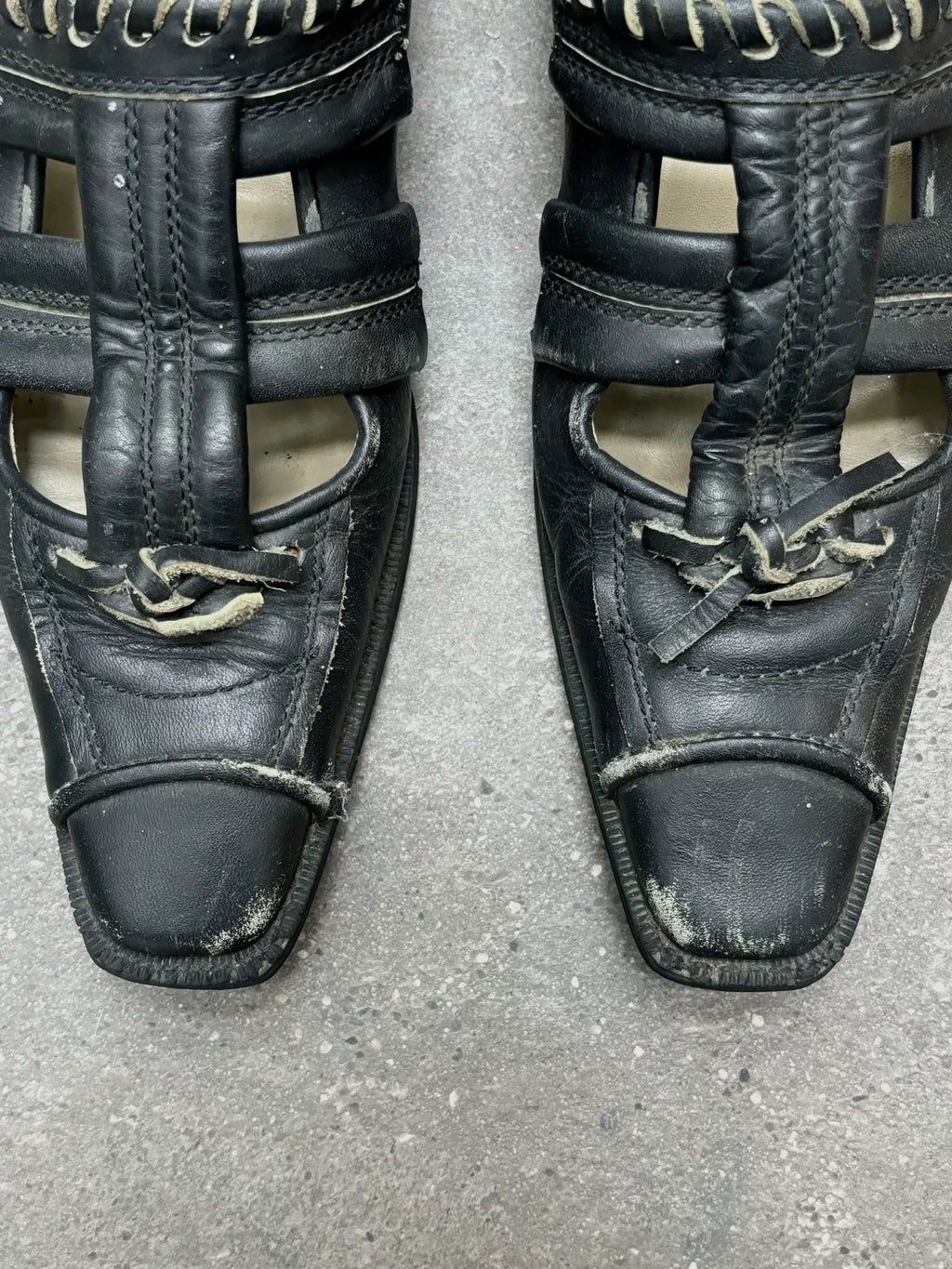 Comme Des Garcons | S/S05 Rope Knot Leather Shoes