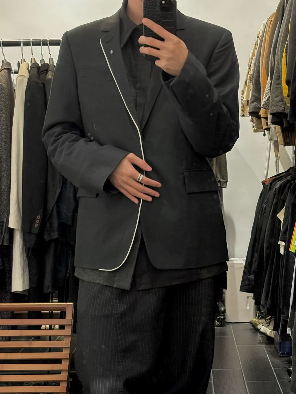 Ann Demeulemeester Classic Tailored Blazer