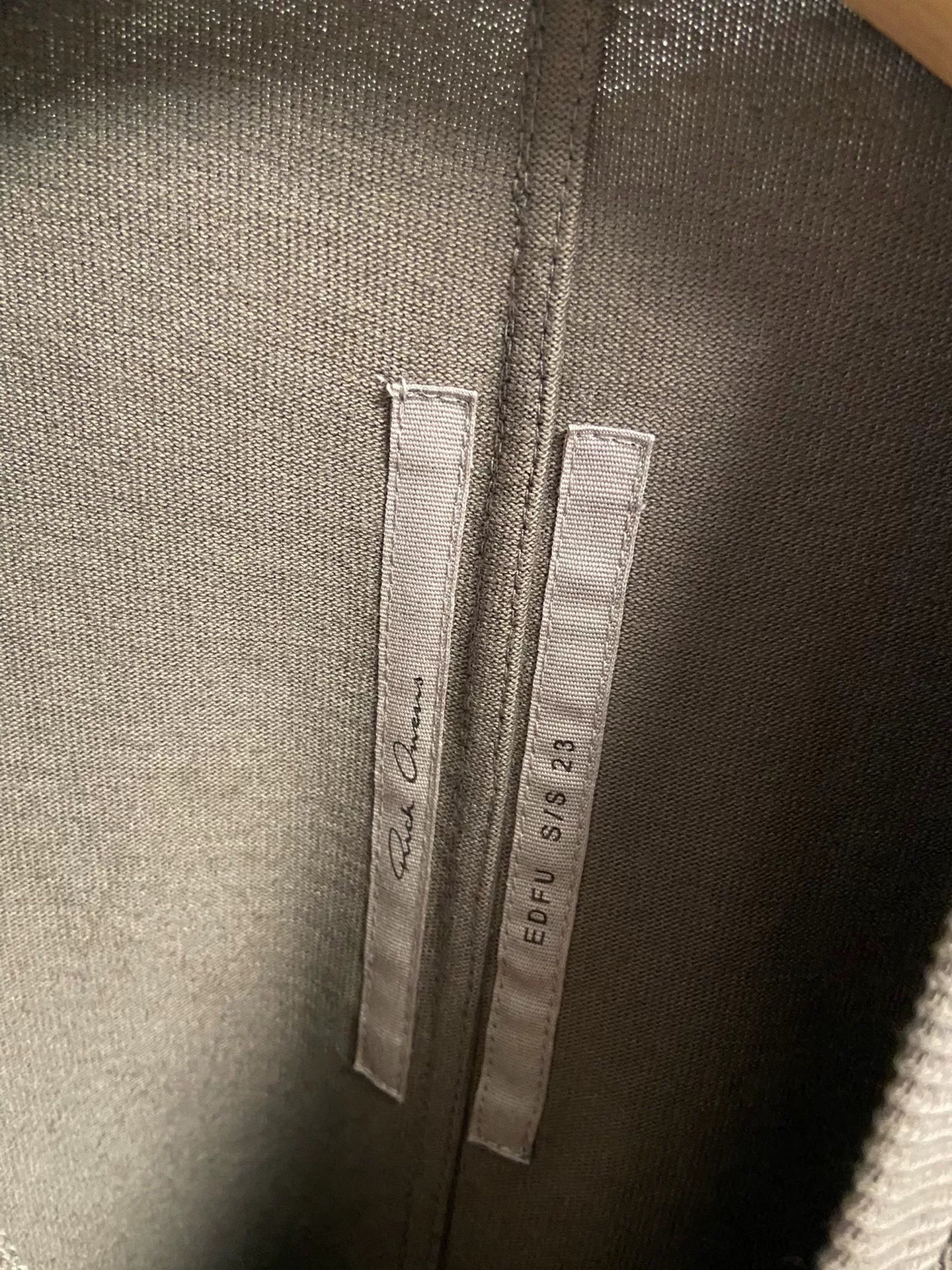 Rick Owens 23SS Mainline Hoodie