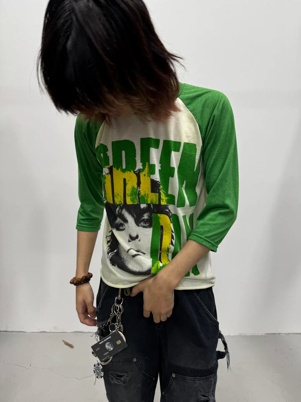 vintage 90s raglan long-sleeve