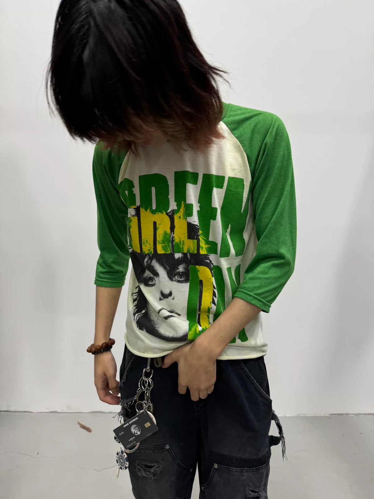 vintage 90s raglan long-sleeve