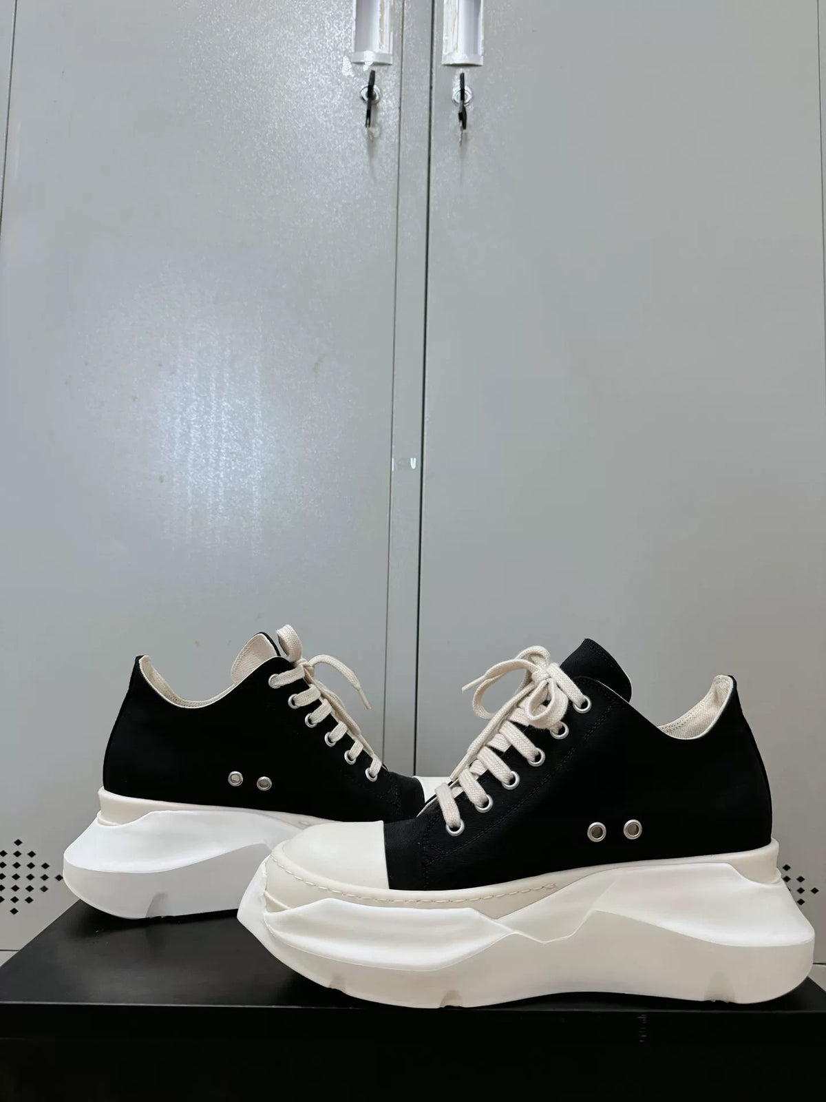 Rick Owens Abstract Tank Sole Large Converse Sneakers