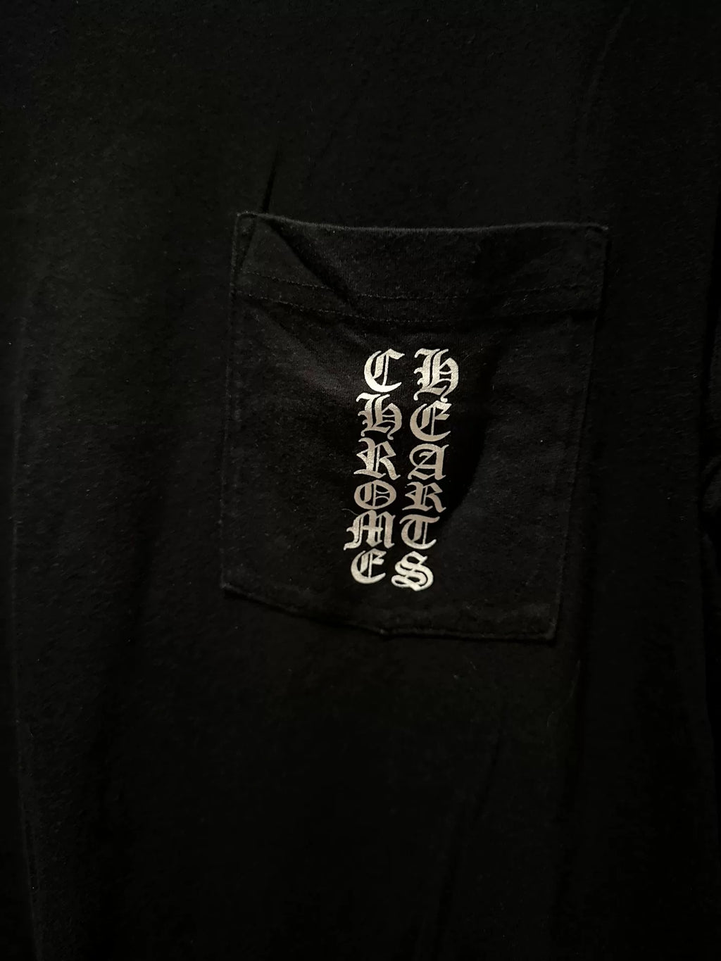 Chrome Hearts Phantom Cross Scroll Sanskrit Tombstone Top